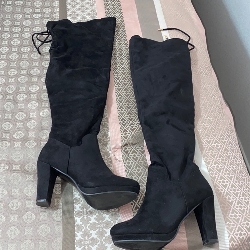 Thigh high boots